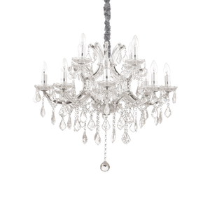 Lustră Ideal Lux Napoleon SP12, crom, 167251