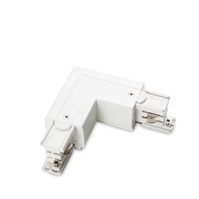 LINK 3-PHASE TRIMLESS L-CONNECTOR LEFT ON-OFF WH 169705
