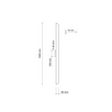 Lampa de perete Navi Brown Long 4512 TK 4512
