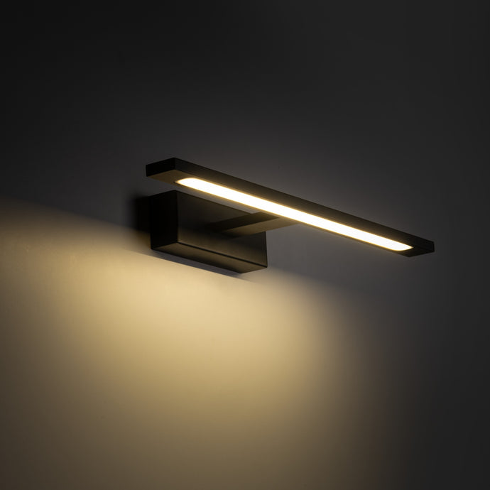 Aplica de perete Gallery Black 12W 18000