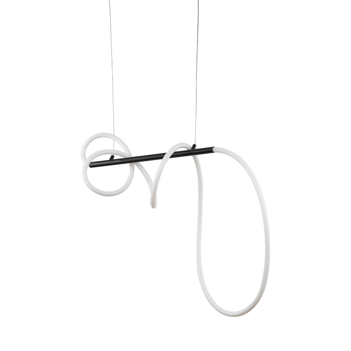 Pendul TK Lighting Flexi 36 W, negru, 18006
