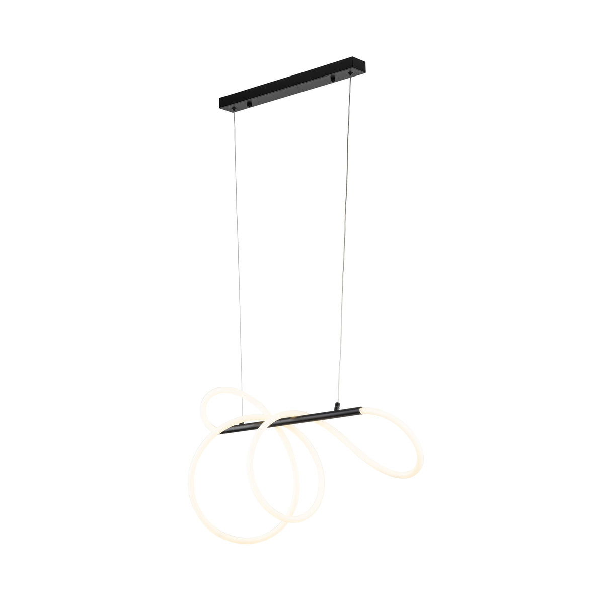 Pendul TK Lighting Flexi 36 W, negru, 18006