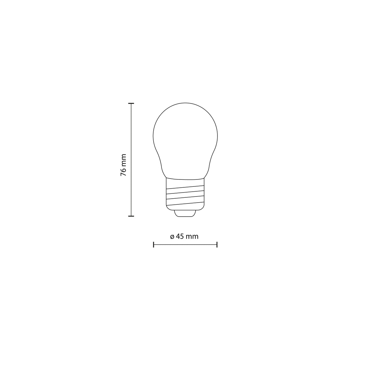 Bec LED TK Lighting E27 6W 3000K, transparent, dimabil, 18012