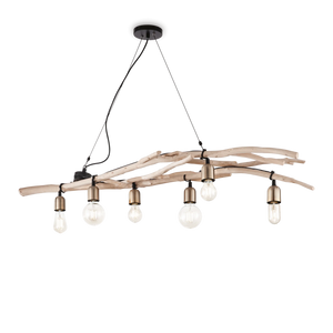 Lustră Ideal Lux Driftwood SP6, 180922