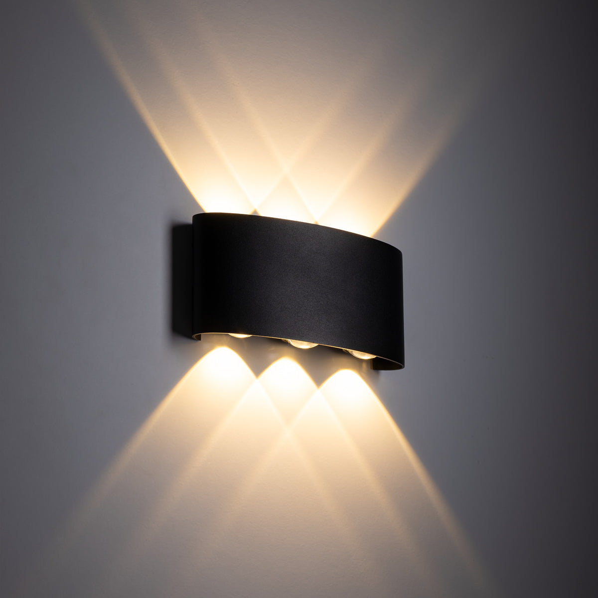 Aplică de exterior TK Lighting Arrow, negru, 6 x LED, 18181