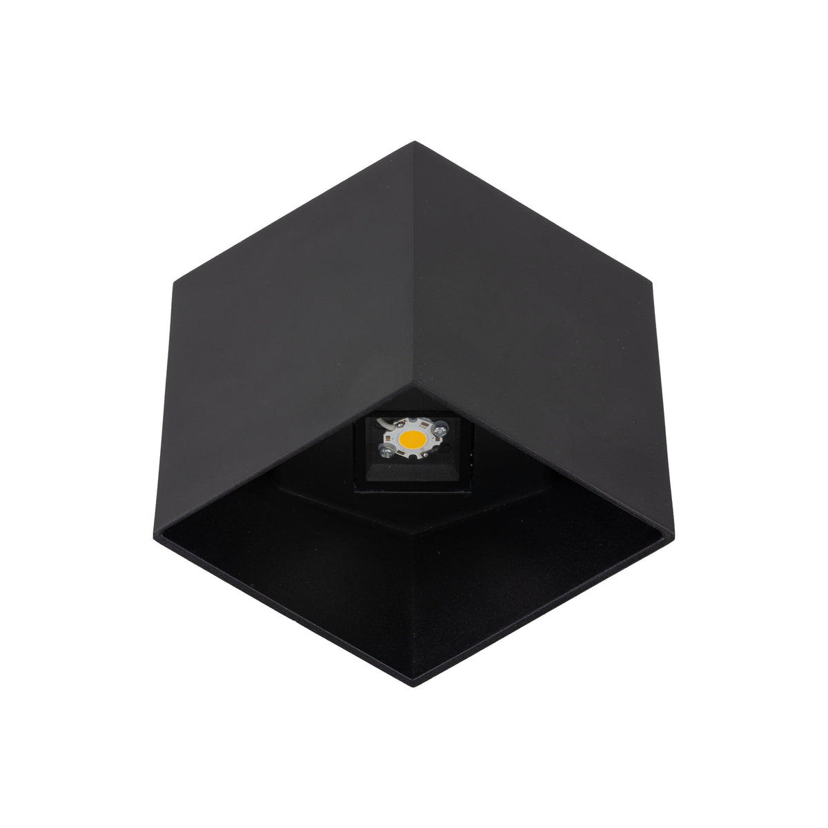 Aplică de exterior TK Lighting Cube, negru, 2 x LED, 18182