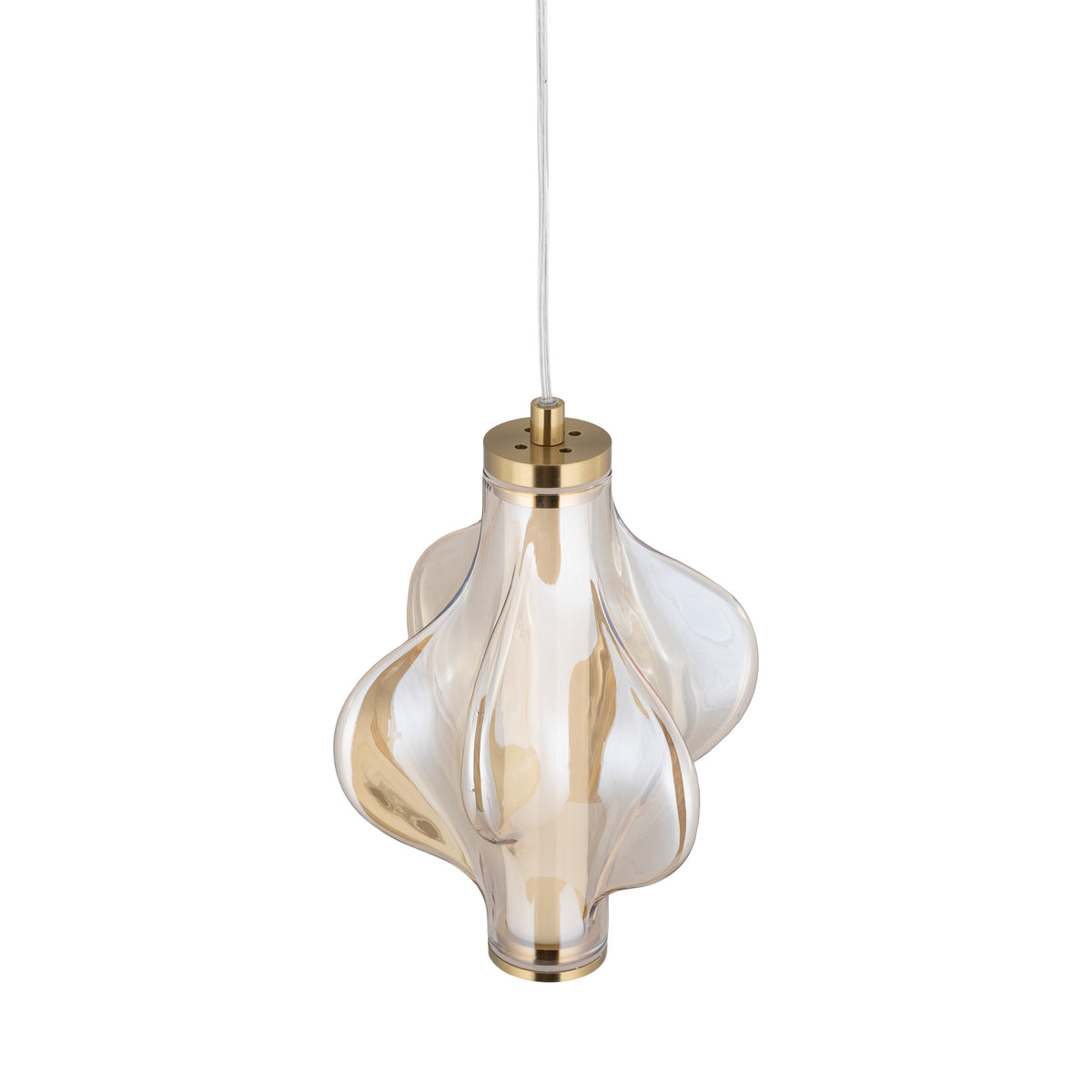 Pendul TK Lighting Elva, alamă, 18212