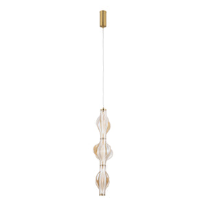 Pendul TK Lighting Elva, alamă, 18214