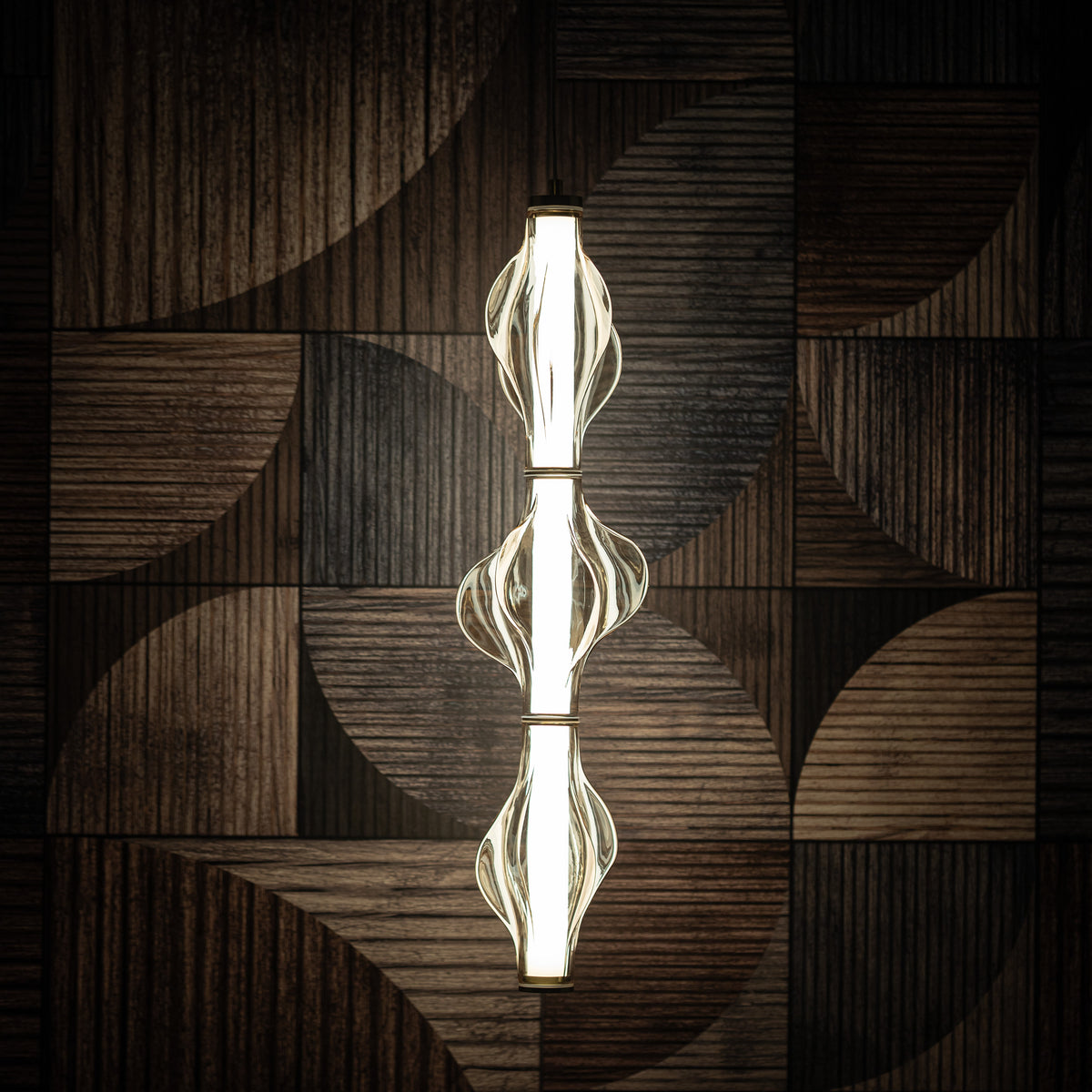 Pendul TK Lighting Elva, alamă, 18214