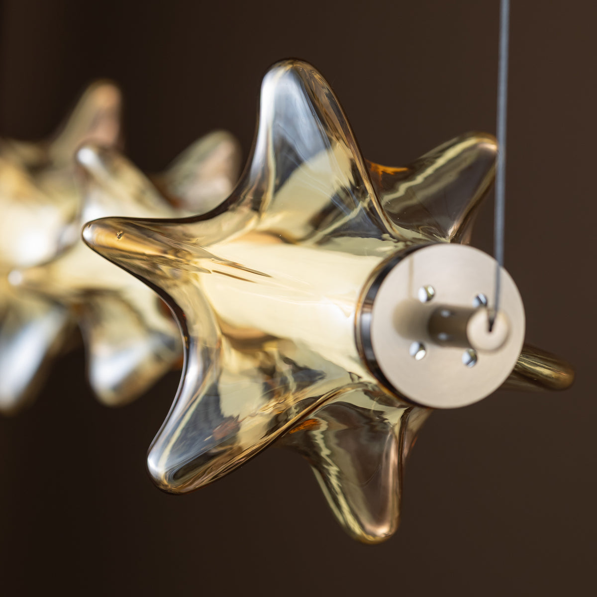 Pendul TK Lighting Elva, alamă, 18216