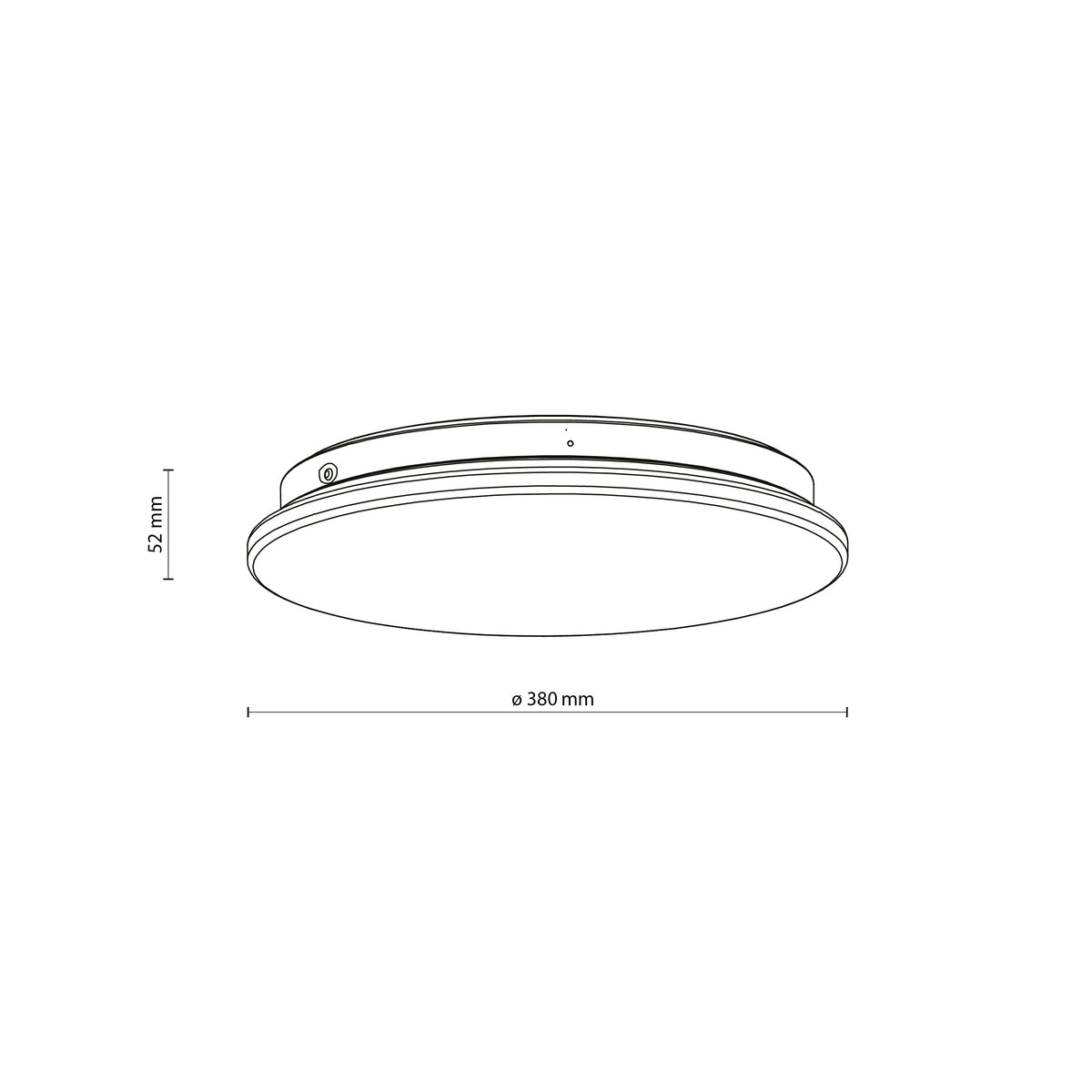 Plafonieră TK Lighting Oyster Sufitowy, 18221