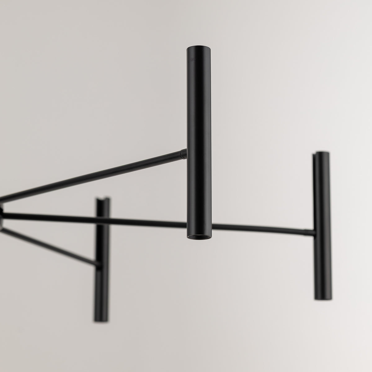Lustră TK Lighting Niva, negru, 6 x LED, 18223