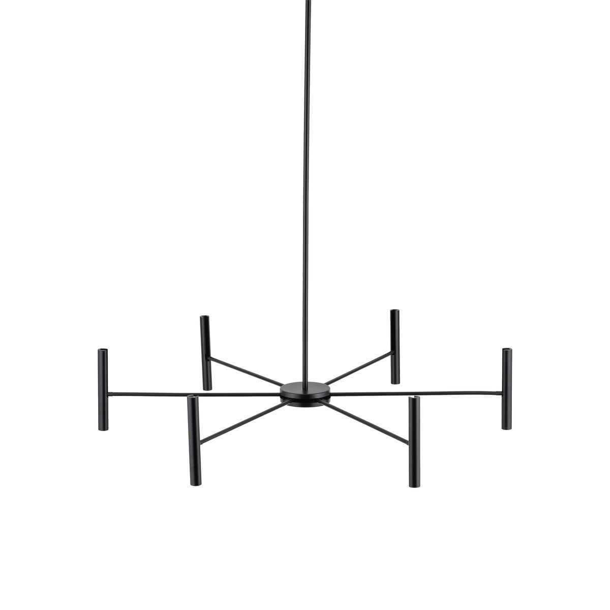 Lustră TK Lighting Niva, negru, 6 x LED, 18223