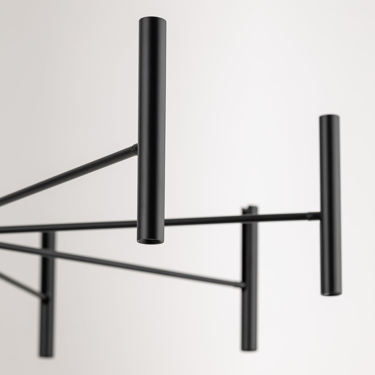 Lustră TK Lighting Niva, negru, 8 x LED, 18224