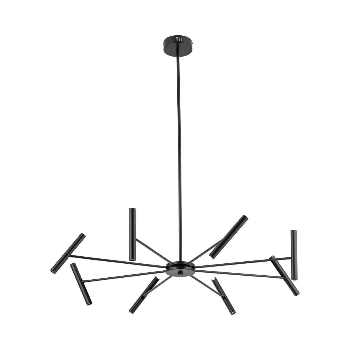 Lustră TK Lighting Niva, negru, 8 x LED, 18224