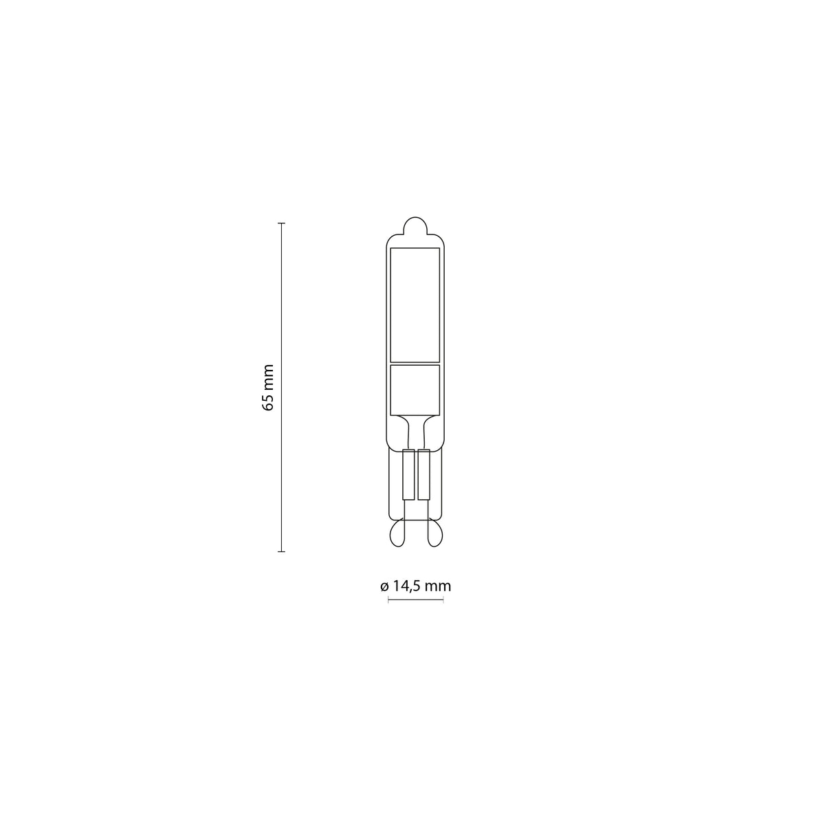 Bec LED TK Lighting G9 4W 3000K, 18228