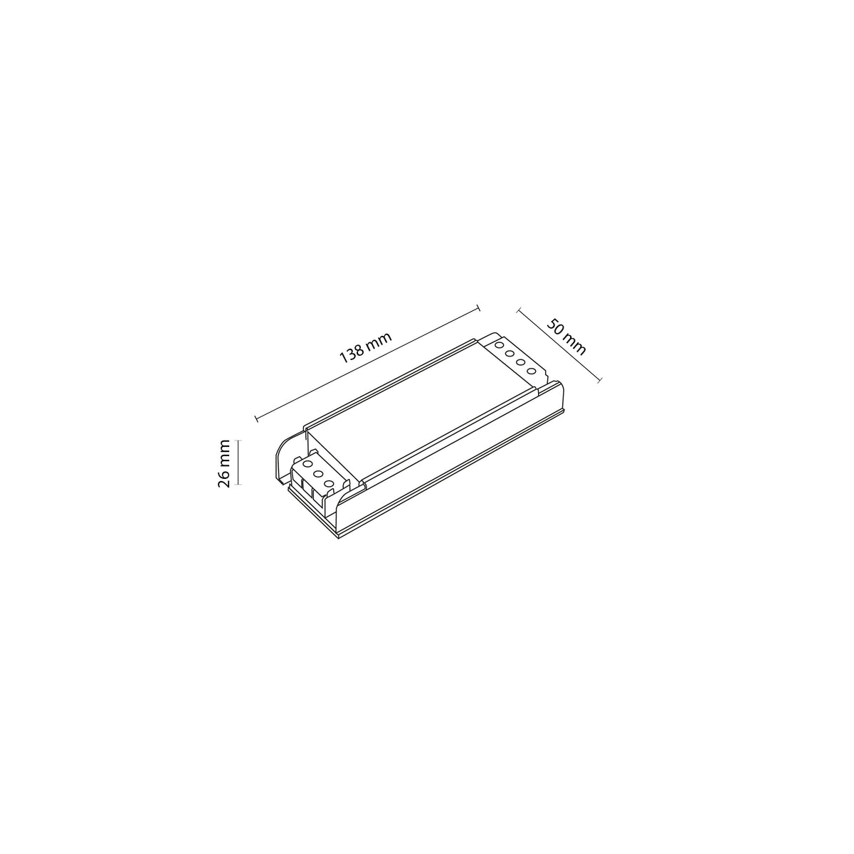 Sursă de alimentare pentru șină TK Lighting Magnetic Easy 48V, 18251