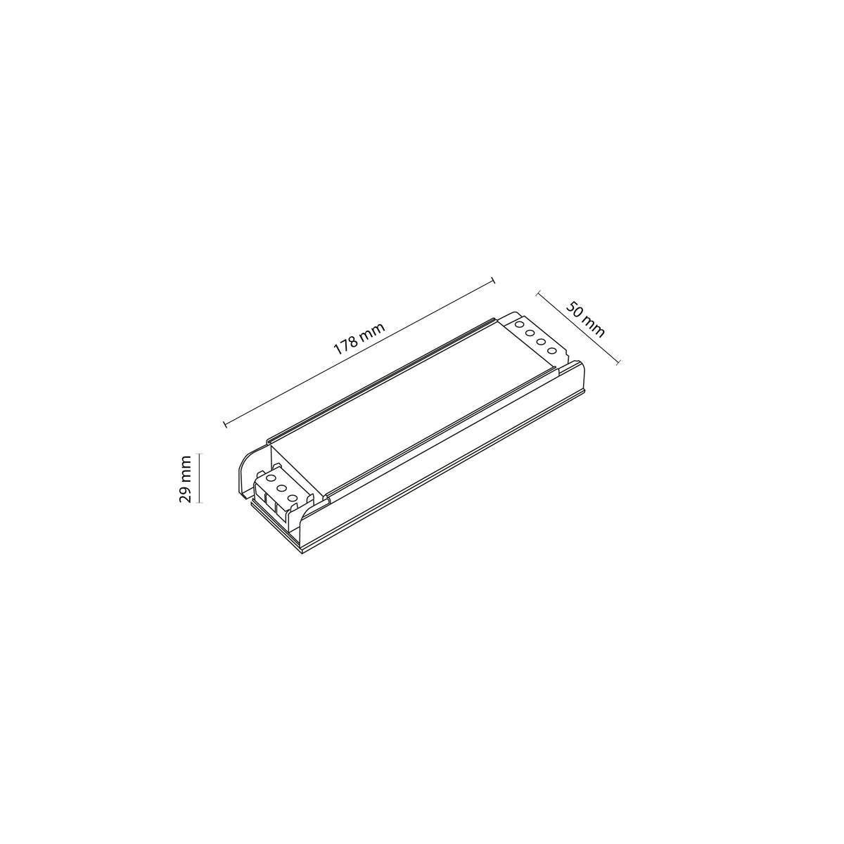 Sursă de alimentare pentru șină TK Lighting Magnetic Easy 48V, 18252