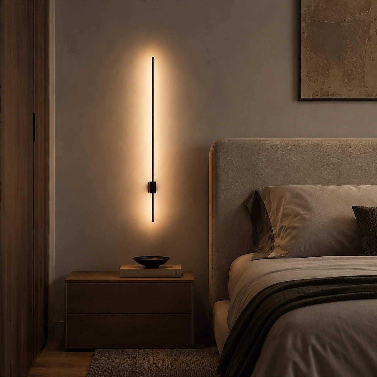Aplică TK Lighting Lixa, maro, 18297