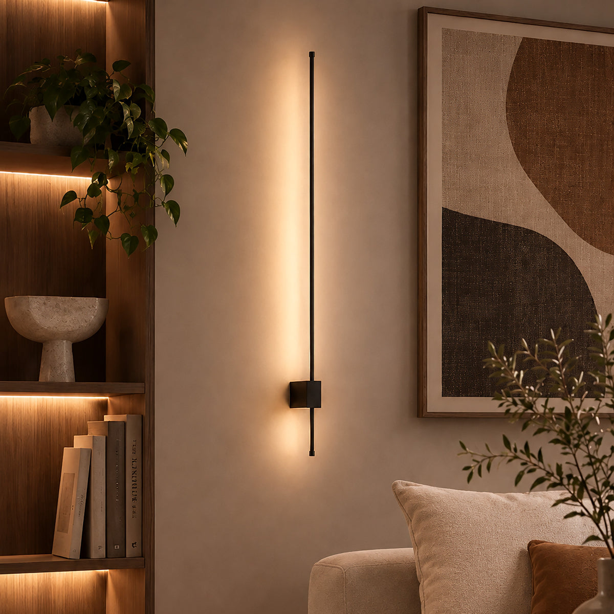 Aplică TK Lighting Lixa, negru, 18298