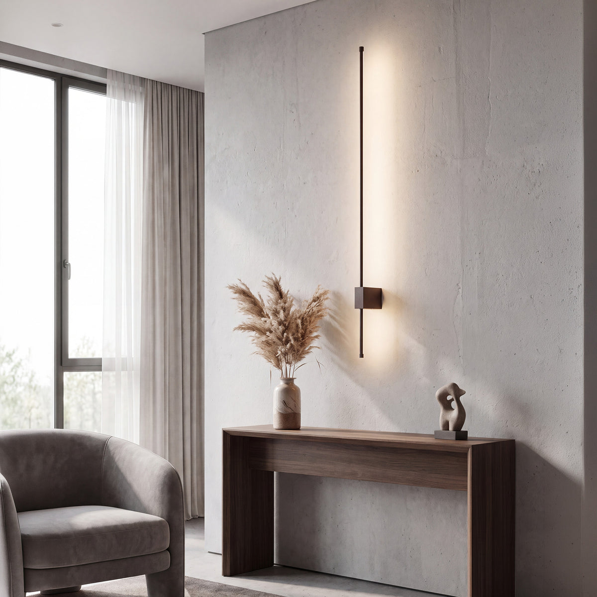Aplică TK Lighting Lixa, maro, 18300