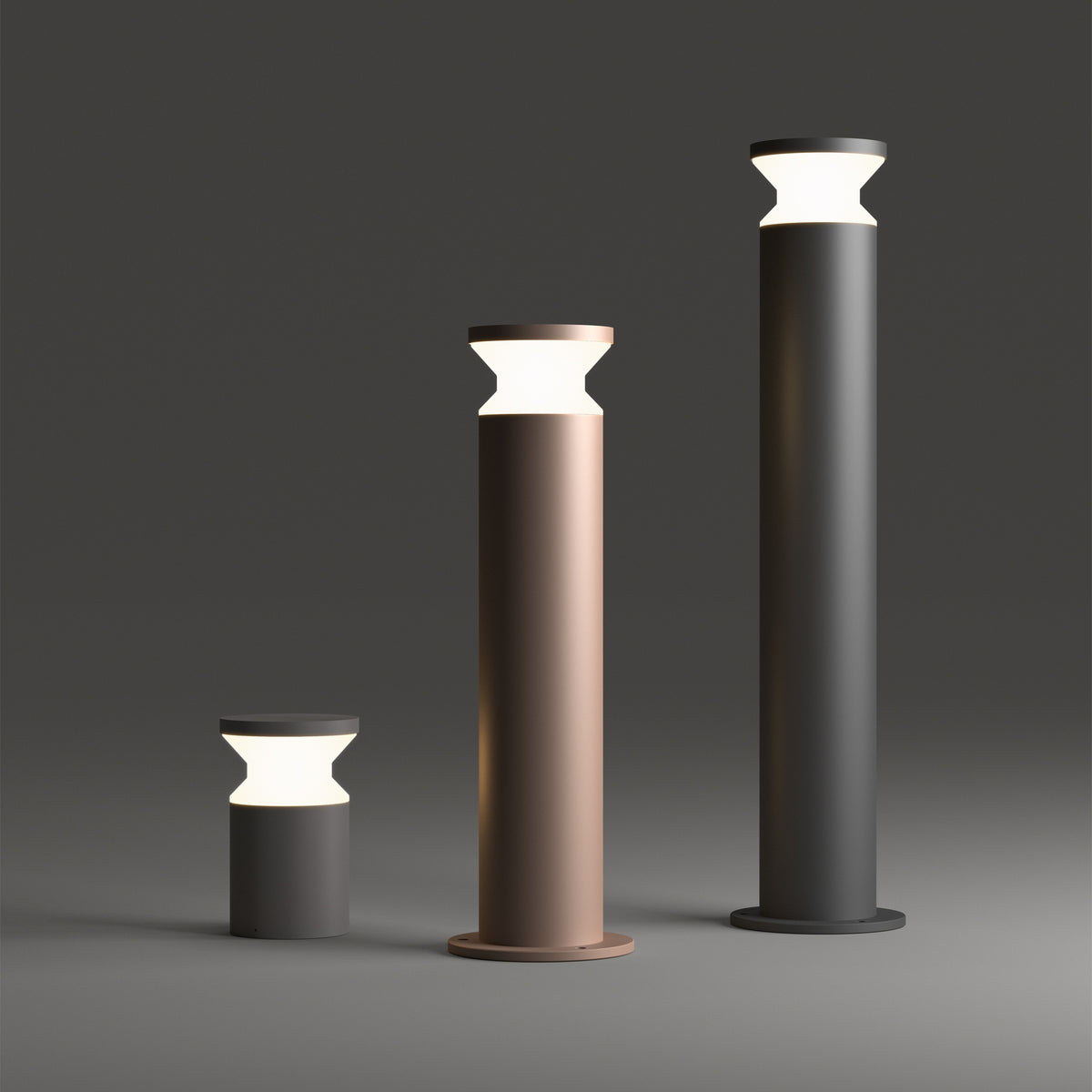Stâlp de iluminat exterior Ideal Lux Torre PT1, negru, H22 cm, 186979
