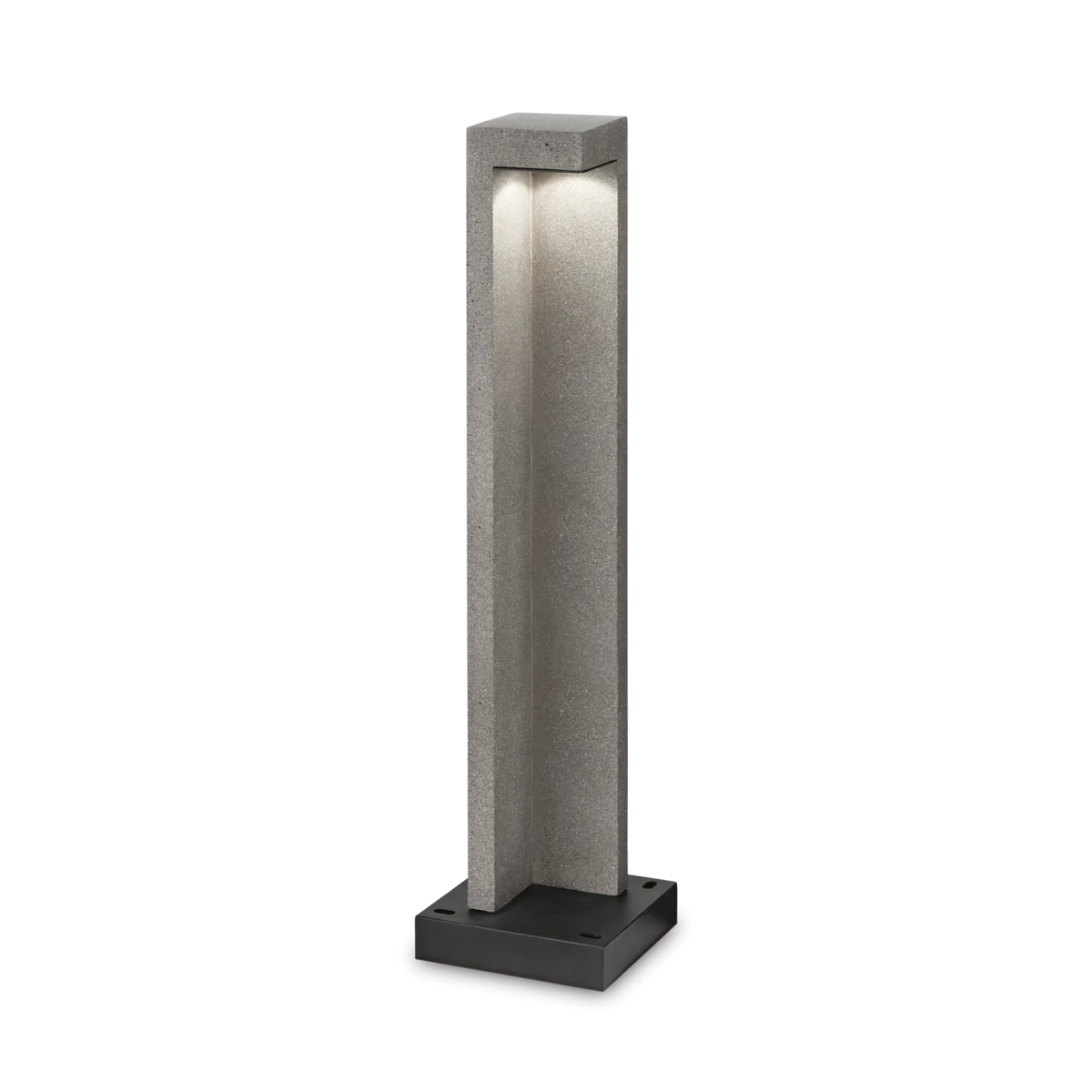 Stâlp de iluminat exterior Ideal Lux Titano 4000K, H74 cm, 187327