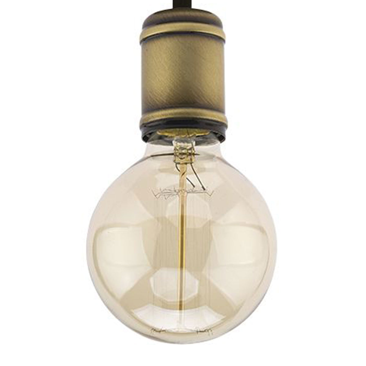 Plafonieră TK Lighting Retro 1 Patyna, negru, 1901
