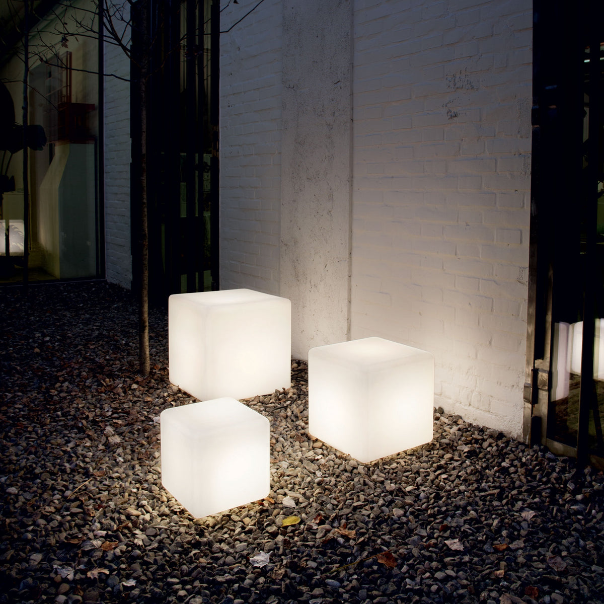 Lampă de exterior Ideal Lux Luna PT1, Ø40 cm, 191584