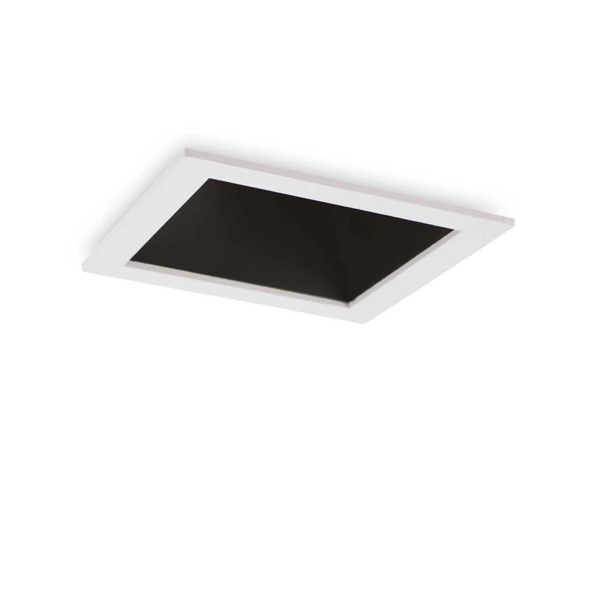 Spot încastrat Ideal Lux Game Trim Square 11W 3000K, alb, negru, 192352