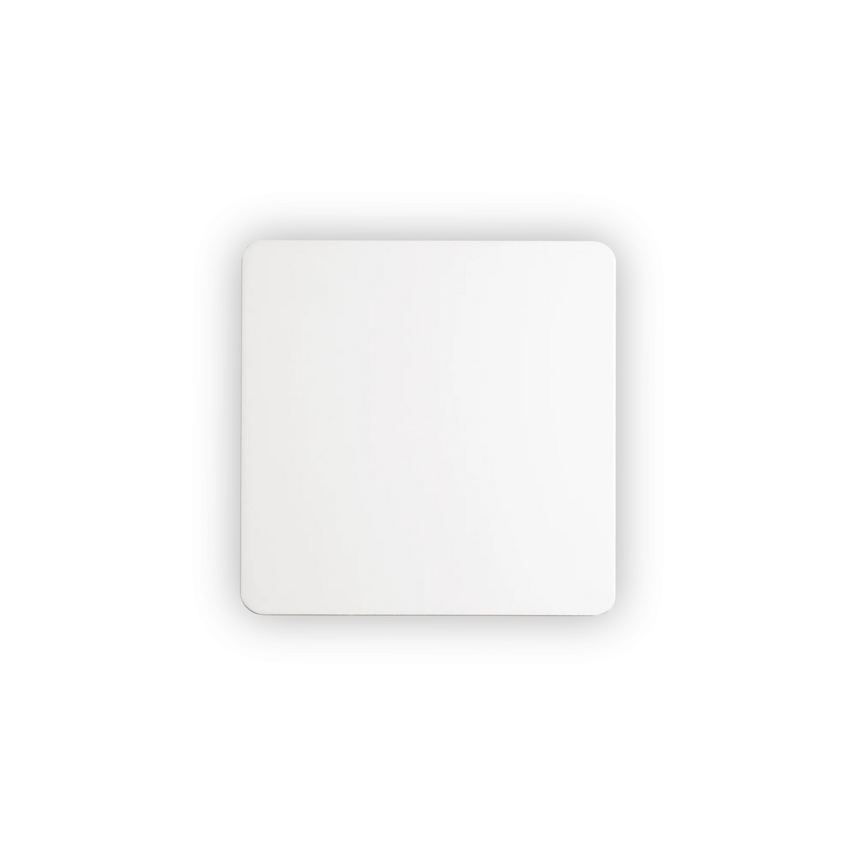 Aplică Ideal Lux Cover Square, alb, Ø15 cm, 195728