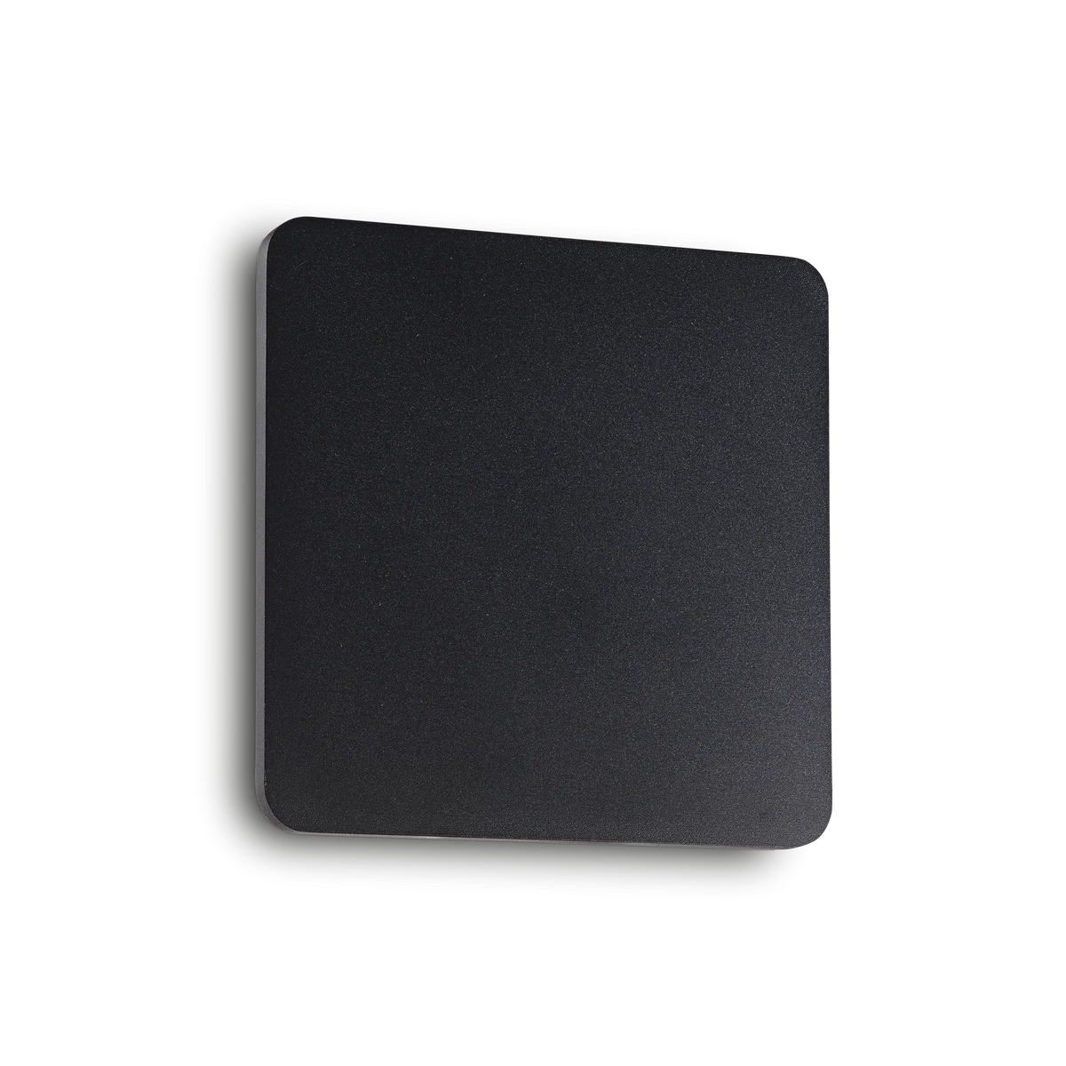 Aplică Ideal Lux Cover Square, negru, Ø20 cm, 195773