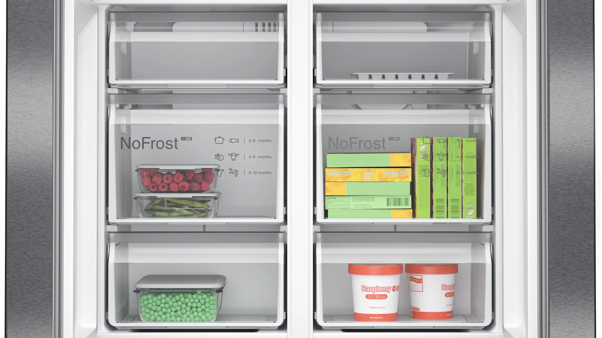 Frigider multi-door Bosch KFN96AXEA, Seria 4, 605 l, Total No Frost, inox