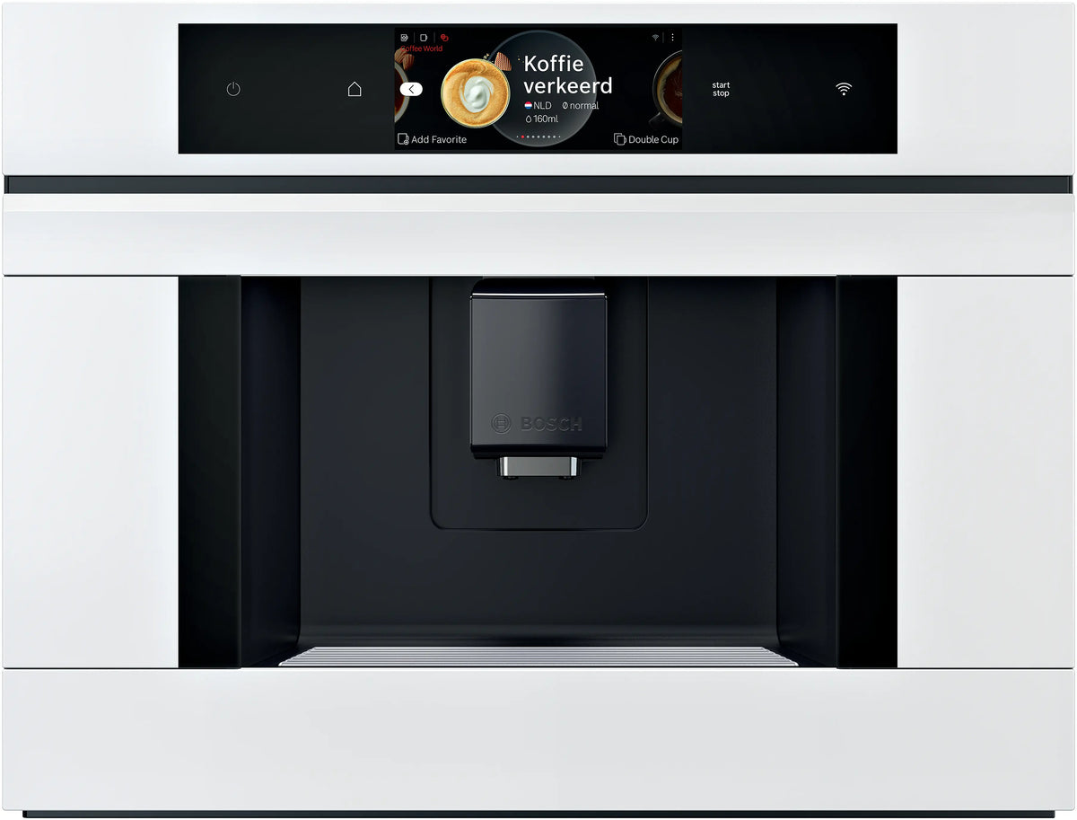 Espressor automat încorporabil Bosch CTL7181W0, Seria 8, alb