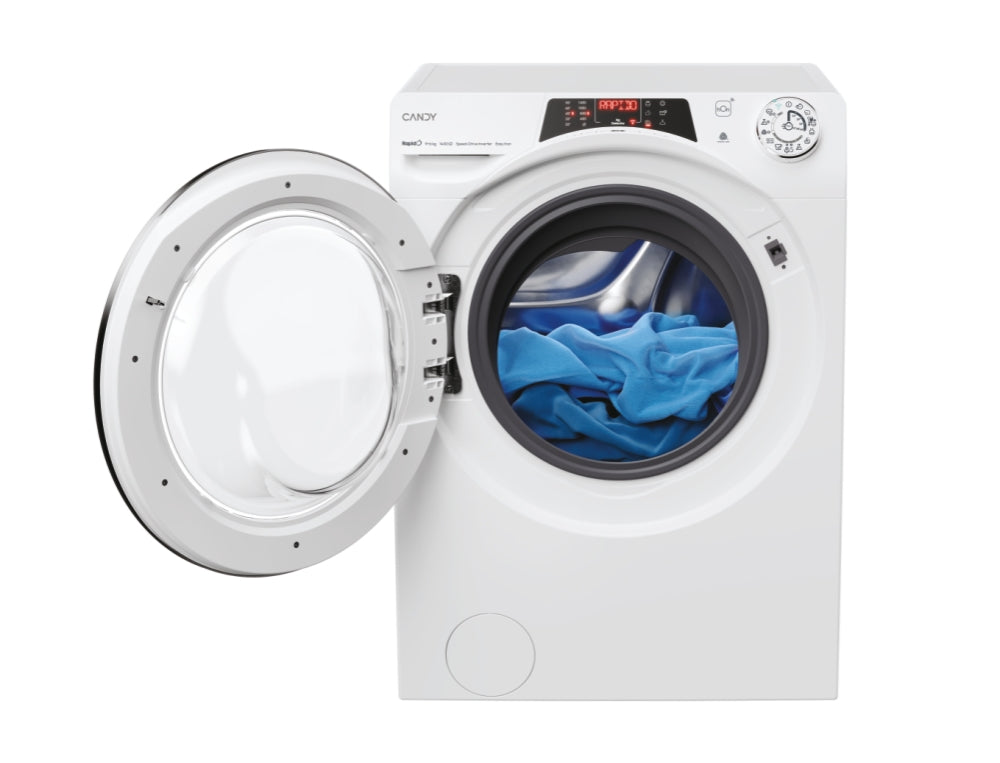 Mașină de spălat rufe cu uscător Candy ROW4966DWMCT/1-S, 6 kg / 6 kg, 1400 rpm, albă