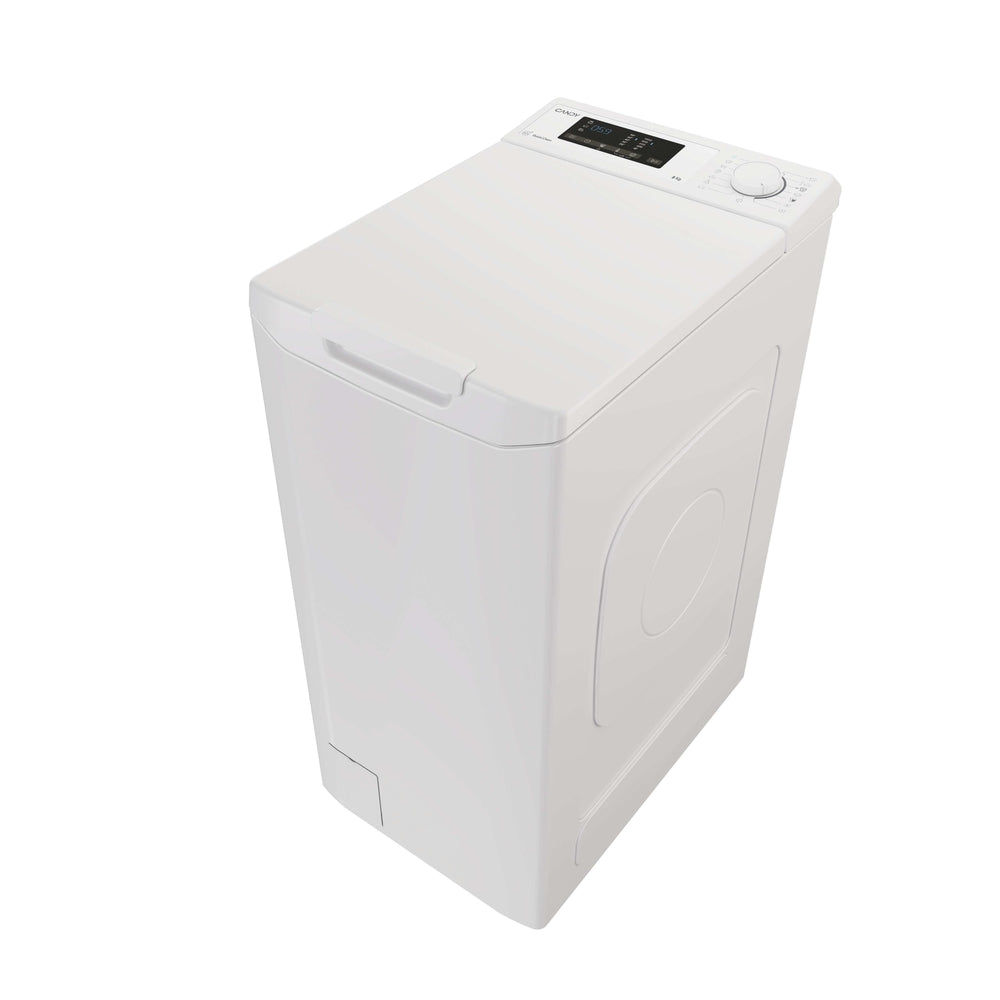 Mașină de spălat rufe cu încărcare verticală Candy TCA083D2-S, 8 kg, 1000 rpm, albă