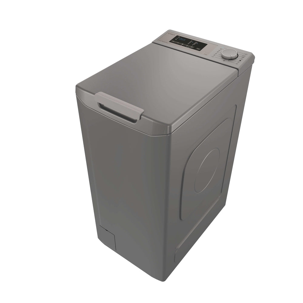 Mașină de spălat rufe cu încărcare verticală Candy TCA283DR2-S, 8 kg, 1200 rpm, antracit