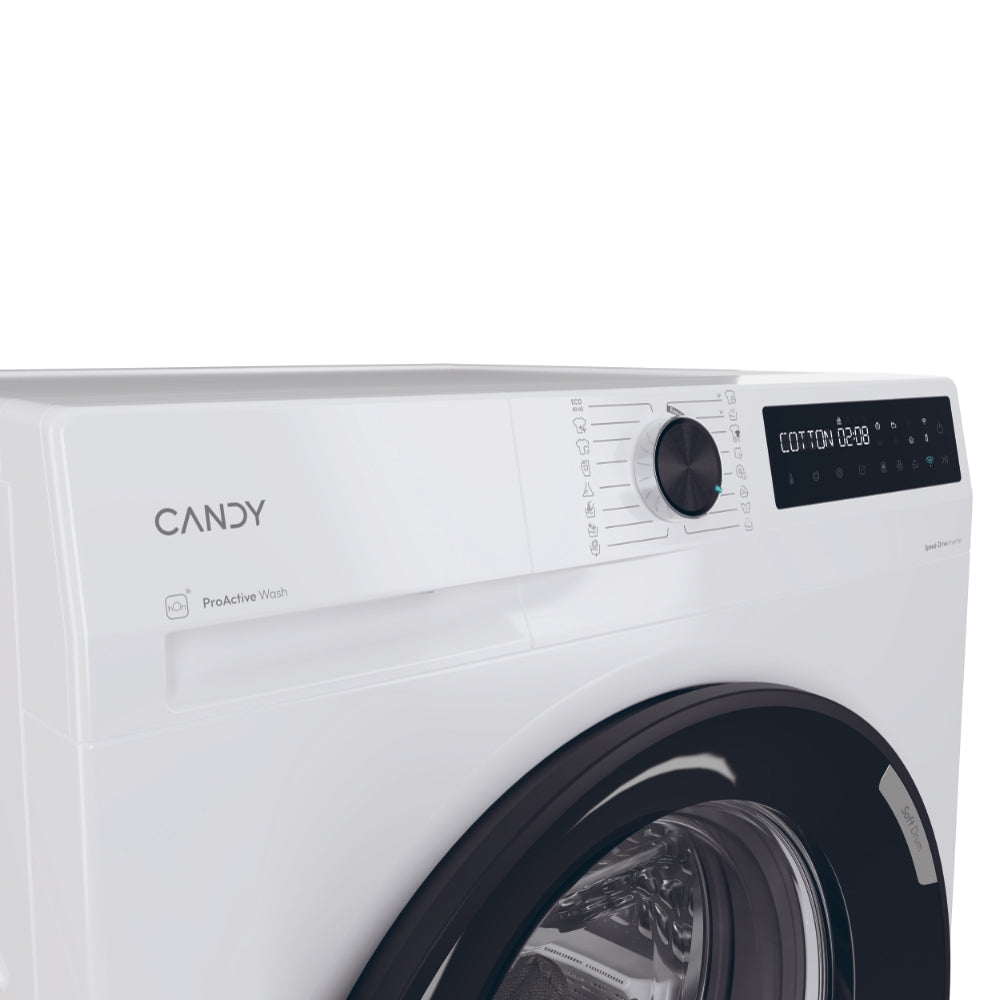Mașină de spălat rufe Candy BR 410B8-S, 10 kg, 1400 rpm, albă