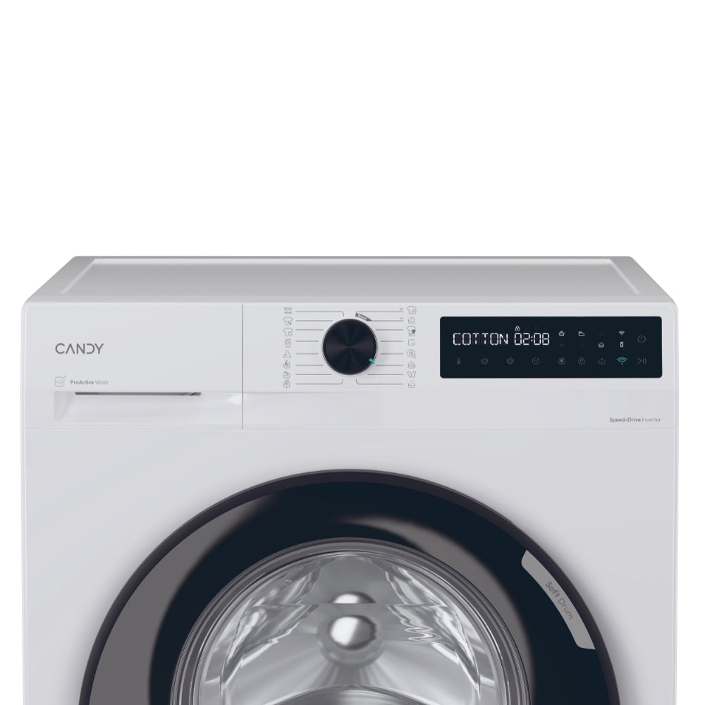 Mașină de spălat rufe Candy BR 48B6-S, 8 kg, 1400 rpm, albă