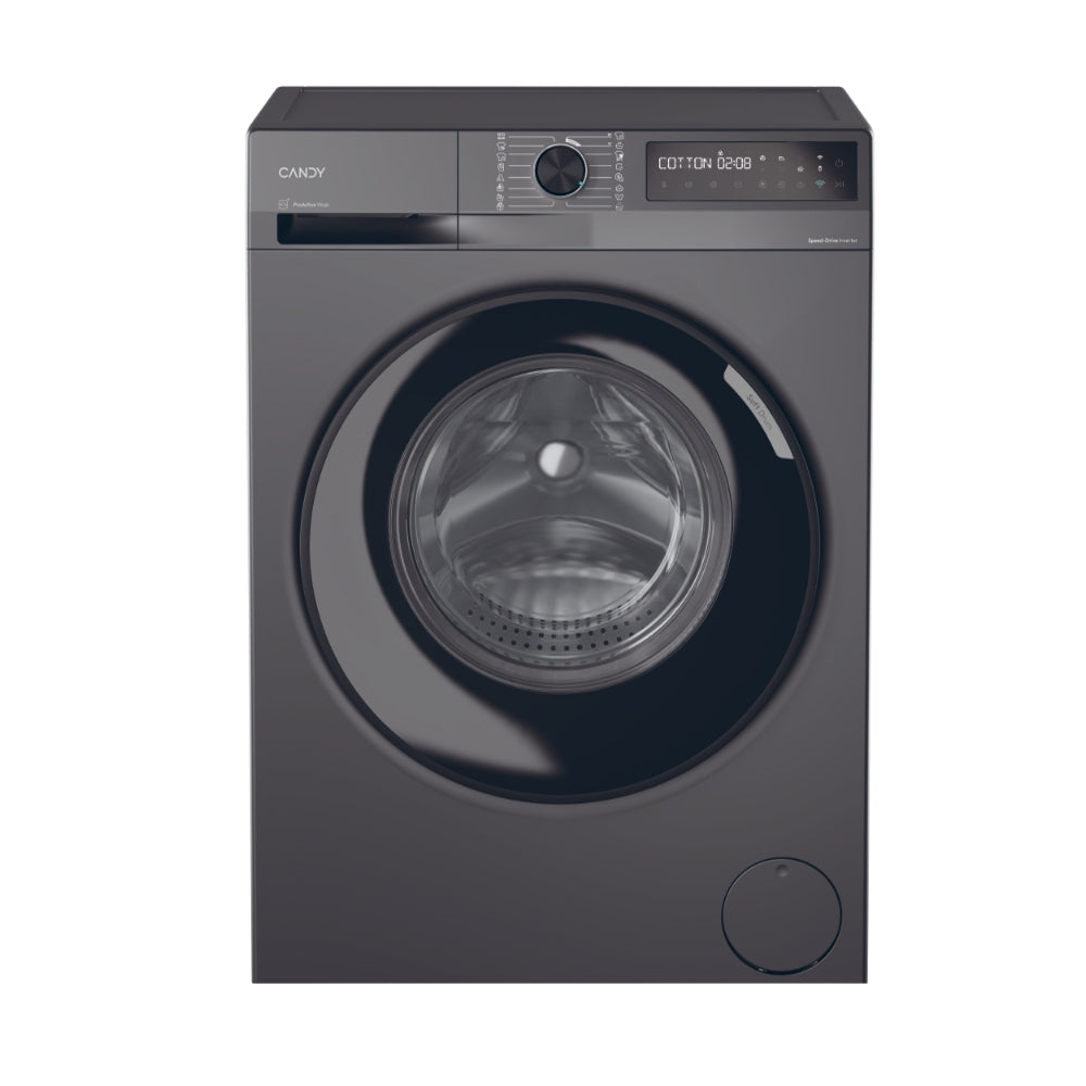 Mașină de spălat rufe Candy BR 48B6G-S, 8 kg, 1400 rpm, neagră