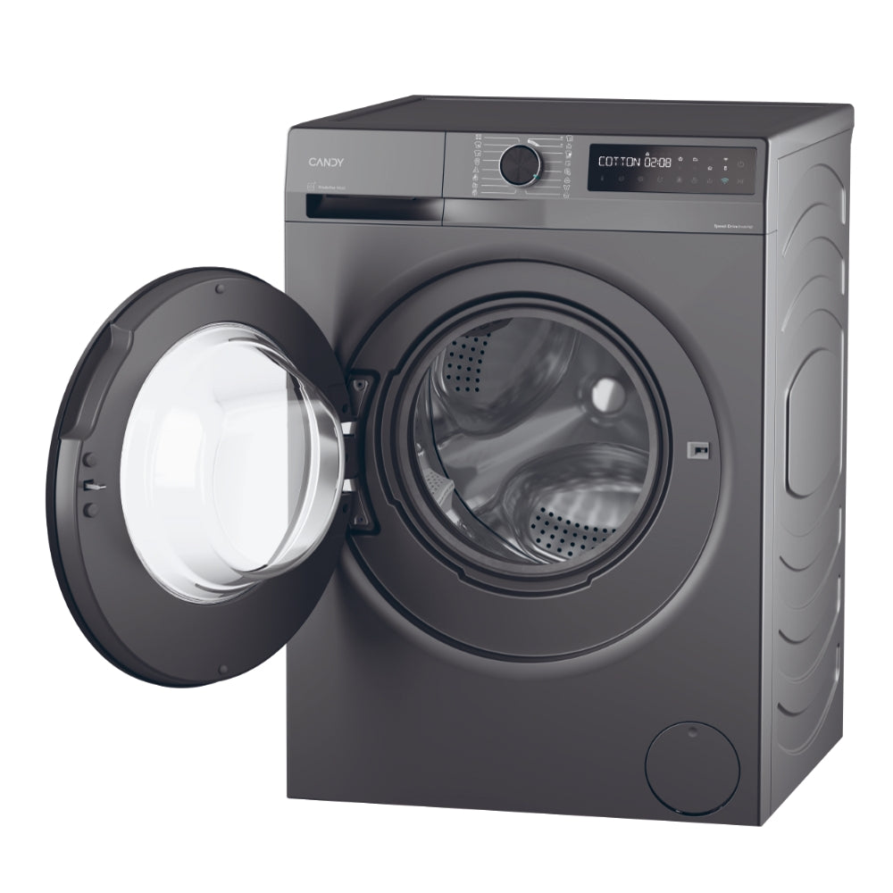 Mașină de spălat rufe Candy BR 48B6G-S, 8 kg, 1400 rpm, neagră