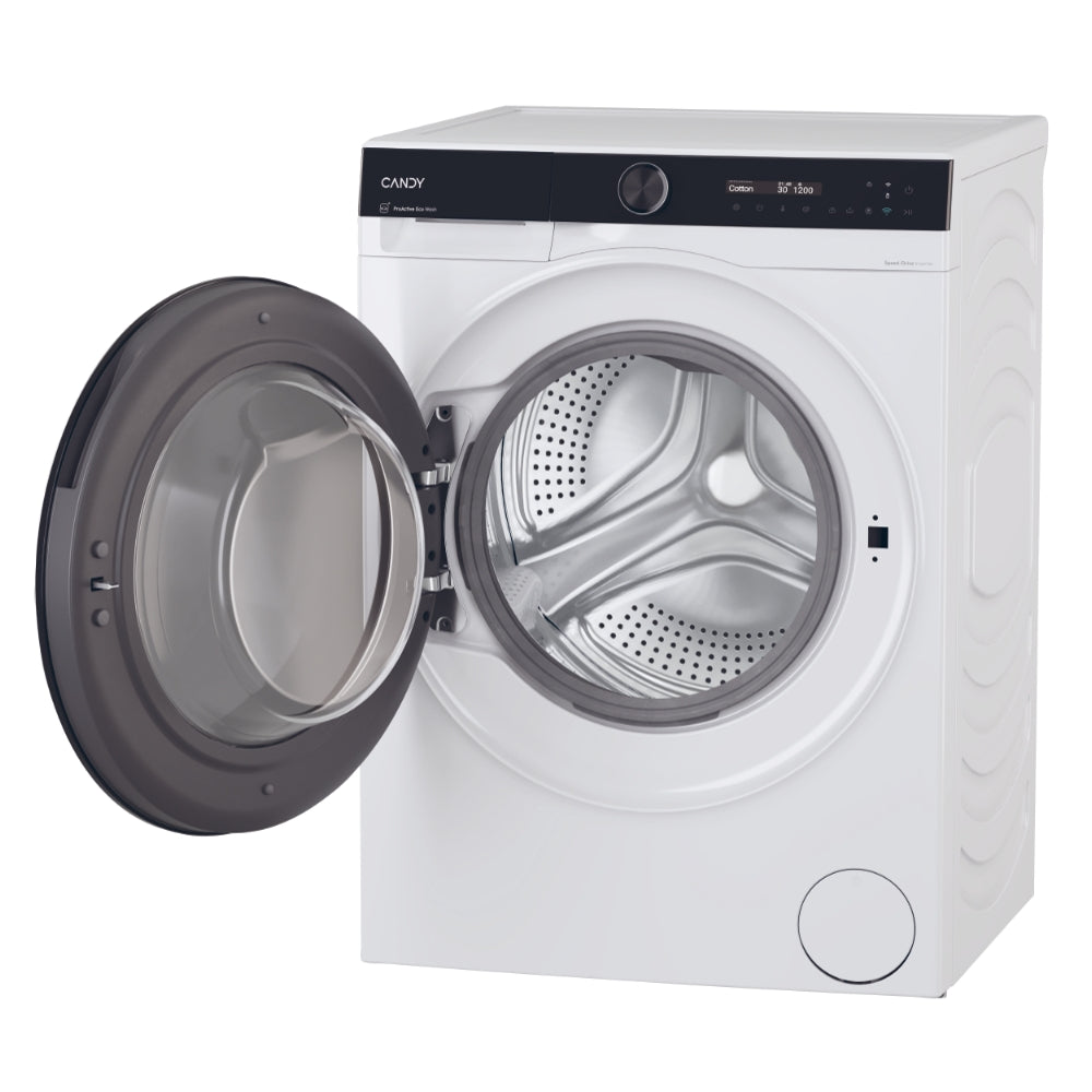 Mașină de spălat rufe cu uscător Candy BWS 6106B8-S, 6 kg / 6 kg, 1600 rpm, neagră