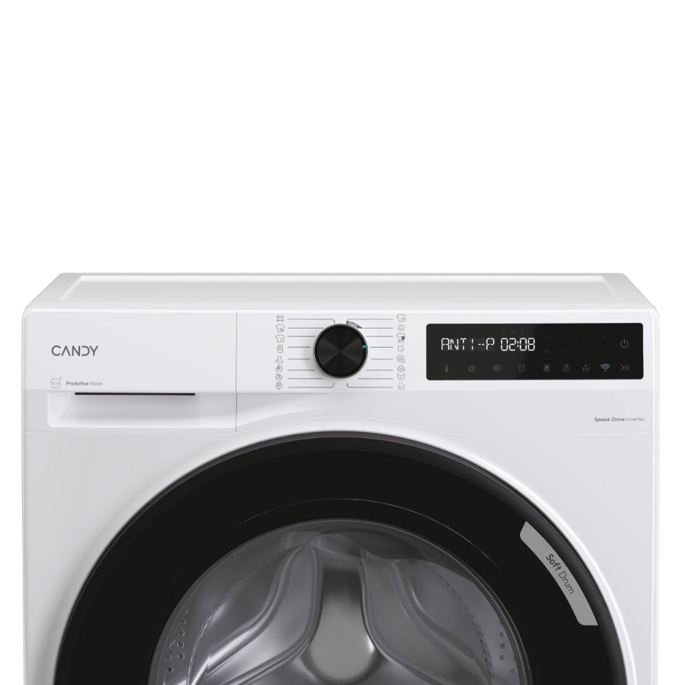 Mașină de spălat rufe Candy BR 412BL8-S, 12 kg, 1400 rpm, albă