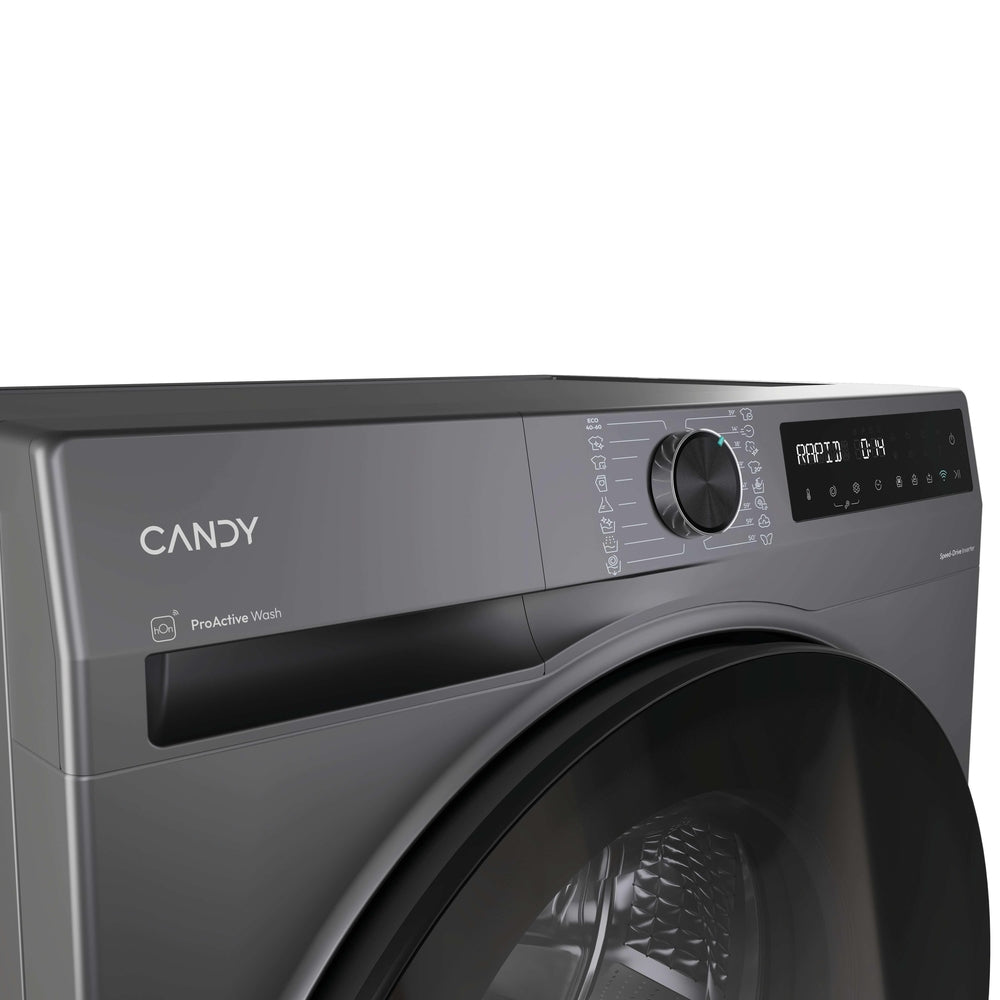 Mașină de spălat rufe Candy BP 47SBL8G-S, 7 kg, 1400 rpm, neagră