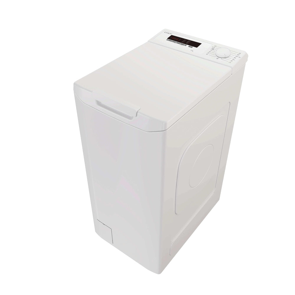 Mașină de spălat rufe cu încărcare verticală Candy EYTC1 272D3-S, 7 kg, 1200 rpm, albă