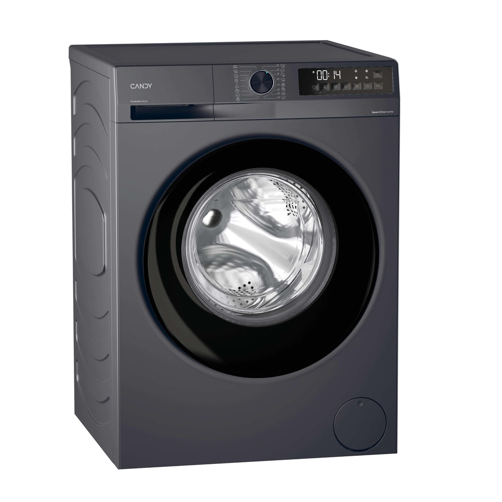 Mașină de spălat rufe Candy GD 49B8G-S, 9 kg, 1351 rpm, argintie