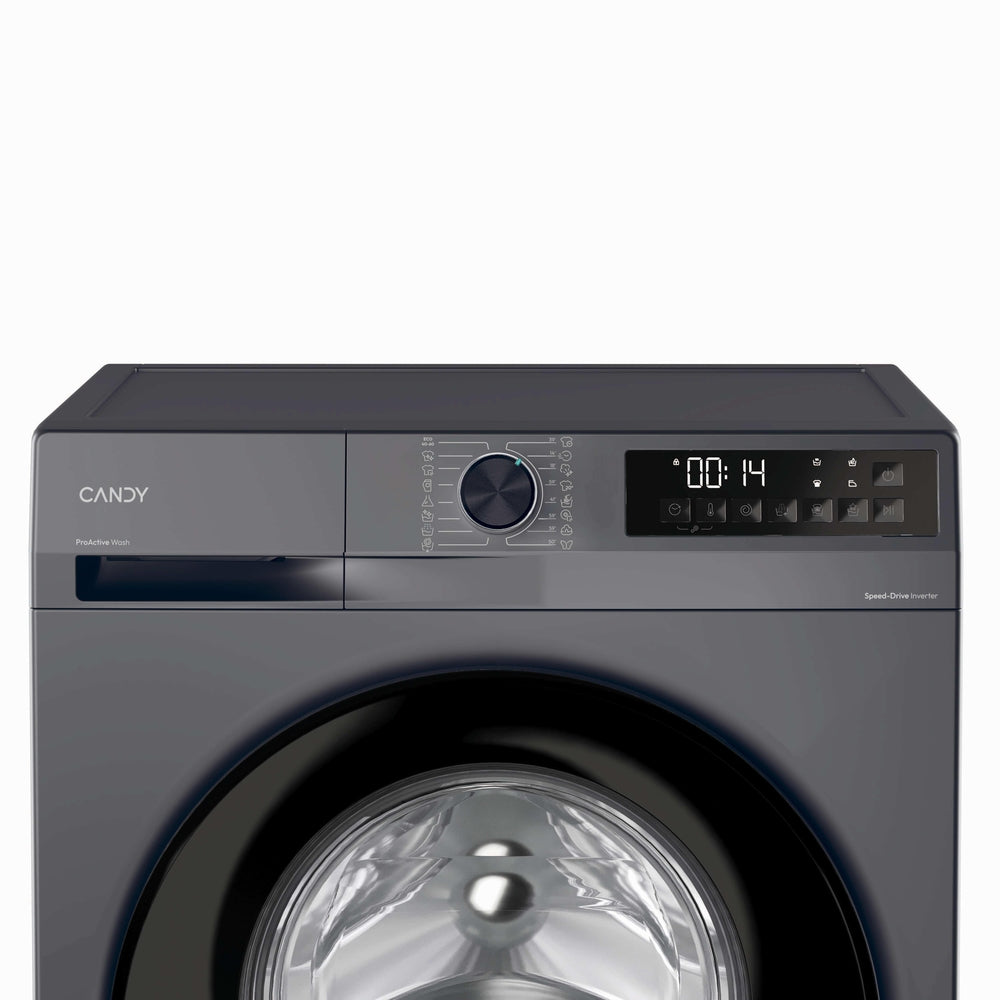Mașină de spălat rufe Candy GD 49B8G-S, 9 kg, 1351 rpm, argintie