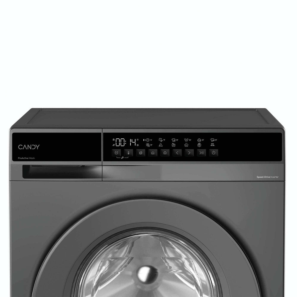 Mașină de spălat rufe Candy EY 49G8G-S, 9 kg, 1400 rpm, antracit