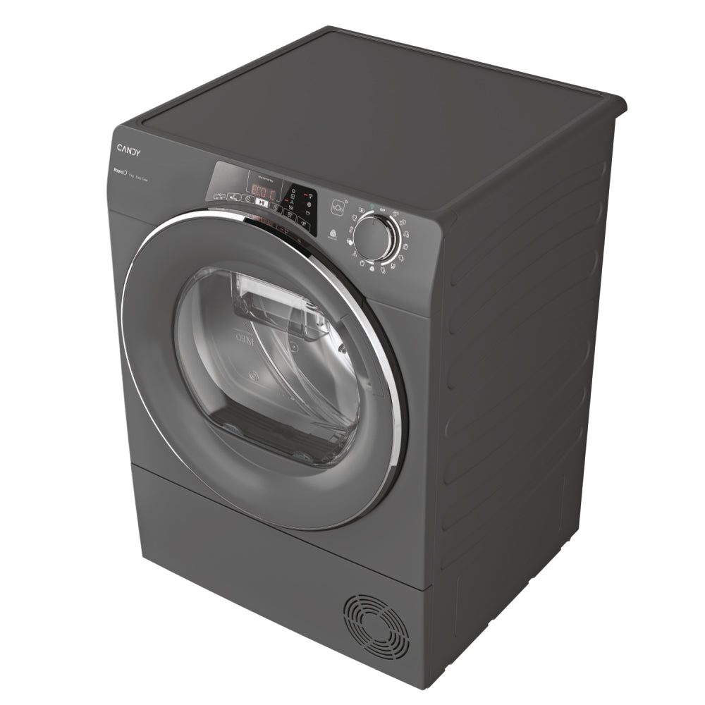 Uscător de rufe Candy ROE H9A2TCERX-S, 9 kg, pompă de căldură, antracit