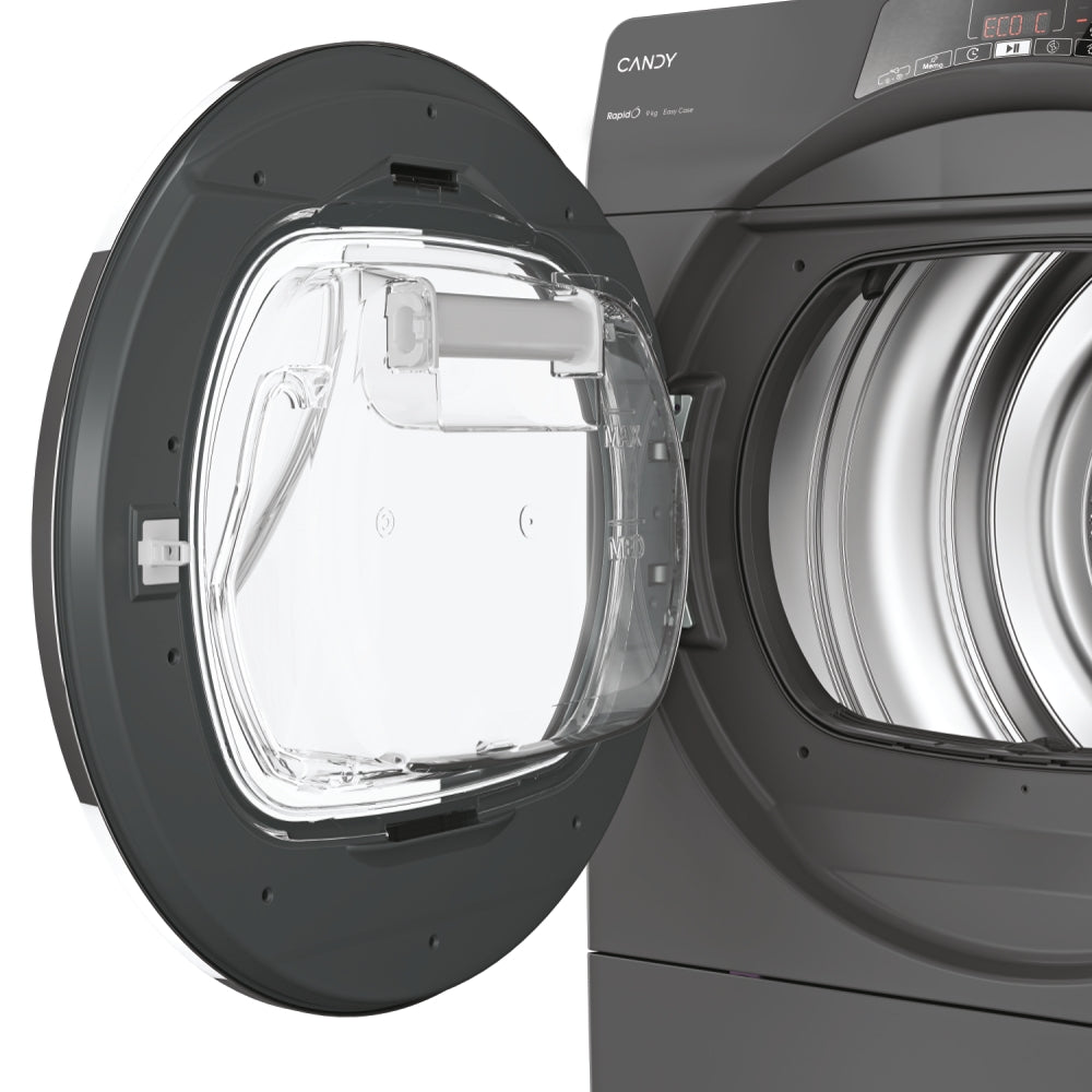 Uscător de rufe Candy ROE H9A2TCERX-S, 9 kg, pompă de căldură, antracit